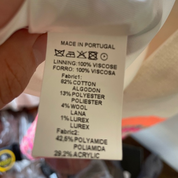 Vilagallo Women’s Shift Dress cotton blend woven sleeveless mini dress size 36 - Picture 9 of 9